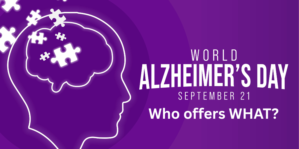World Alzheimer’s Day – who offers WHAT?