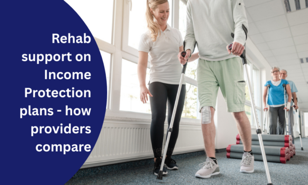 Rehab support on Income Protection plans – how providers compare