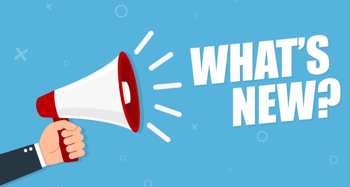 Product news and updates from the last 2 months – 4 things to read