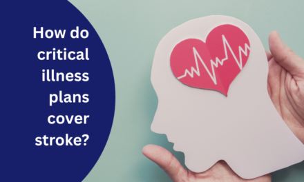 How do critical illness plans cover stroke?