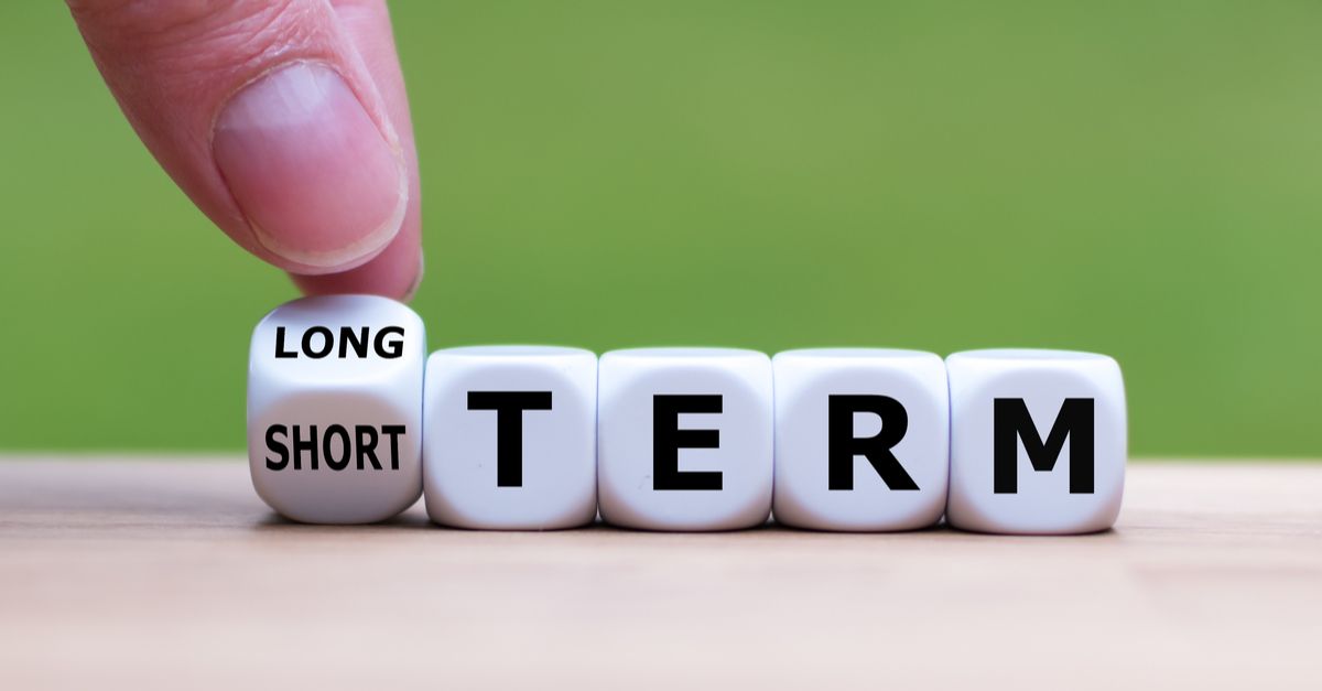 What is the difference between the term and benefit payment period on income protection?