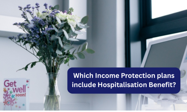 Which Income Protection plans include Hospitalisation Benefit?