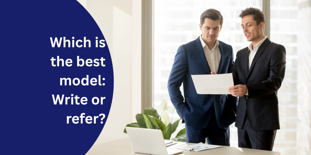 Which is the best model: Write or refer?