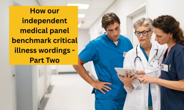 How our independent medical panel benchmark Critical Illness wordings – Part Two