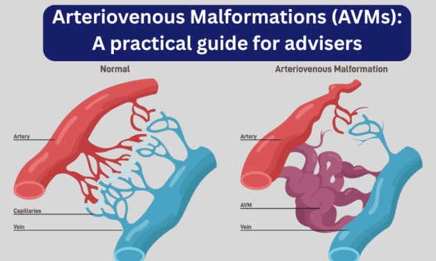 Arteriovenous Malformations (AVMs): A practical guide for advisers
