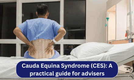 Cauda Equina Syndrome (CES): A practical guide for advisers