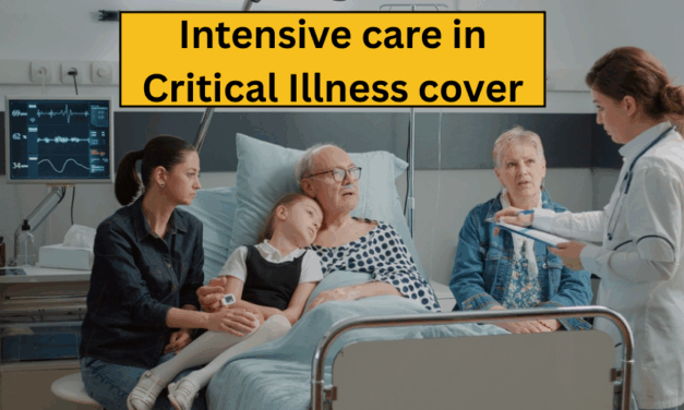 Intensive care in critical illness cover