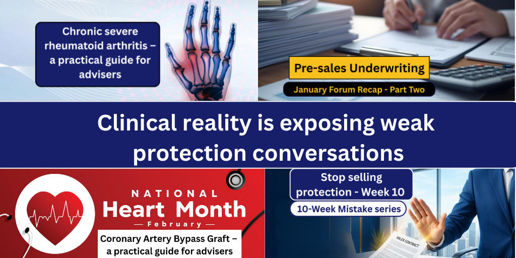 Clinical reality is exposing weak protection conversations